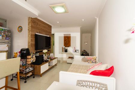 Detalhe da sala  de apartamento à venda com 1 quarto, 45m² em Lagoa, Rio de Janeiro