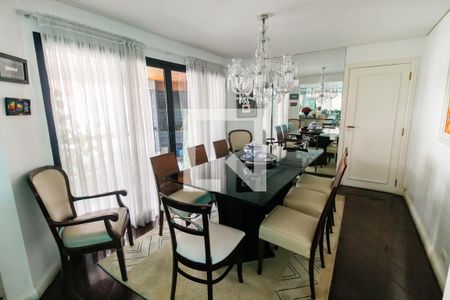 Sala de Jantar de apartamento para alugar com 4 quartos, 280m² em Vila Andrade, São Paulo