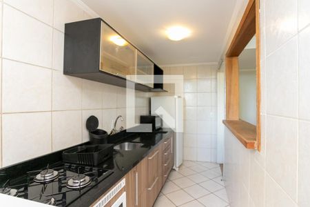Cozinha de apartamento à venda com 1 quarto, 44m² em Bom Jesus, Porto Alegre