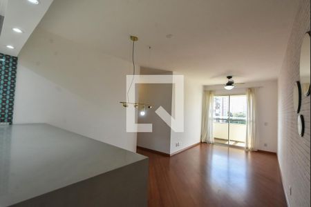 Sala de apartamento para alugar com 3 quartos, 80m² em Cidade Monções, São Paulo