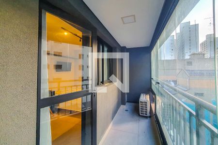 varanda de kitnet/studio para alugar com 1 quarto, 23m² em Vila Mariana, São Paulo