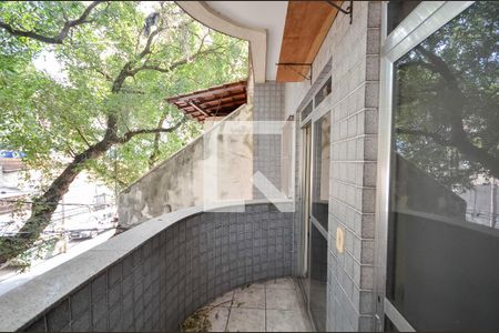 Varanda da Sala de casa à venda com 2 quartos, 160m² em Andaraí, Rio de Janeiro