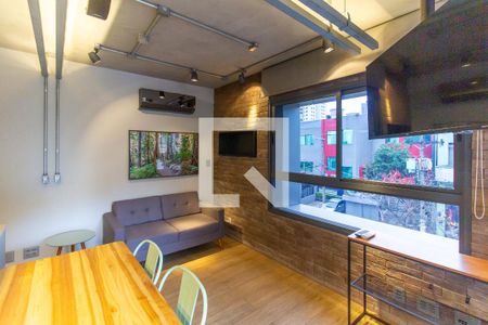 Studio de apartamento para alugar com 1 quarto, 32m² em Pompeia, São Paulo