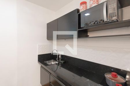 Cozinha de kitnet/studio para alugar com 1 quarto, 30m² em Centro, Rio de Janeiro