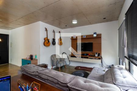 Sala de Estar de apartamento à venda com 2 quartos, 70m² em Vila Regente Feijó, São Paulo