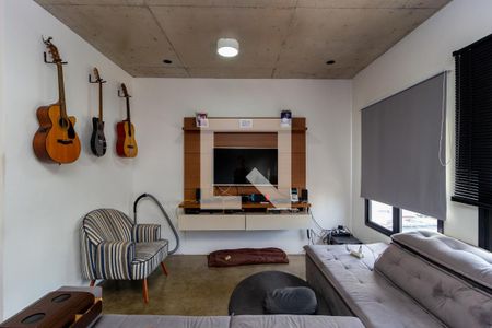 Sala de Estar de apartamento à venda com 2 quartos, 70m² em Vila Regente Feijó, São Paulo