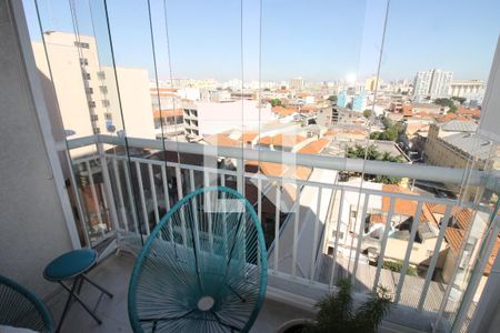 Varanda de apartamento à venda com 1 quarto, 56m² em Catumbi, São Paulo