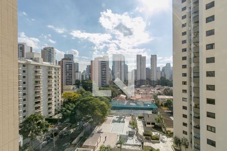 Vista da Varanda Lateral da Sala de apartamento à venda com 4 quartos, 234m² em Itaim Bibi, São Paulo