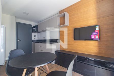 Sala/Cozinha de kitnet/studio para alugar com 1 quarto, 30m² em Batel , Curitiba