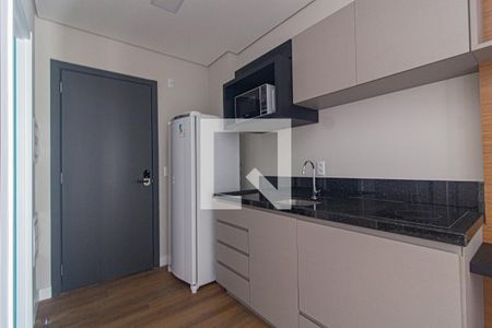 Cozinha de kitnet/studio para alugar com 1 quarto, 32m² em Batel , Curitiba