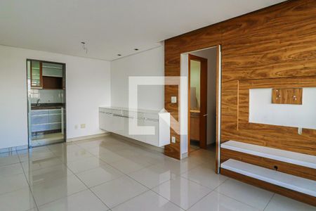 Sala de apartamento para alugar com 3 quartos, 70m² em Maria Virgínia, Belo Horizonte