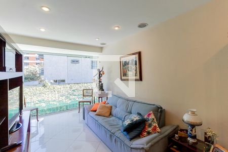 Sala de apartamento à venda com 3 quartos, 77m² em Cosme Velho, Rio de Janeiro