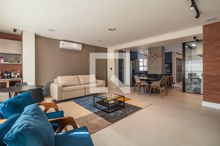 Sala de apartamento à venda com 3 quartos, 123m² em Alphaville Conde Ii, Barueri