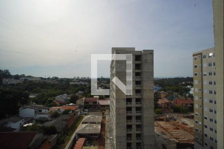 Varanda _Vista  de apartamento à venda com 2 quartos, 44m² em Morro Santana, Porto Alegre