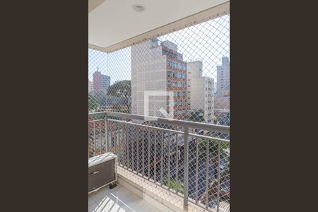 Varanda da Sala  de apartamento para alugar com 1 quarto, 40m² em Consolação, São Paulo