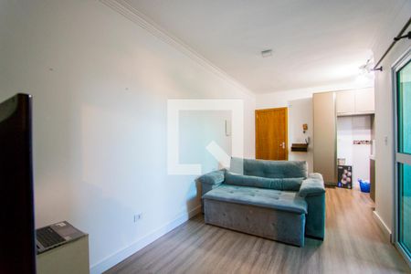 Sala de apartamento à venda com 2 quartos, 47m² em Vila Progresso, Santo André