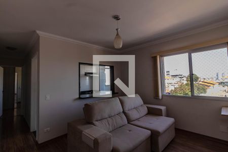 Sala de apartamento à venda com 1 quarto, 45m² em Vila Campestre, São Paulo