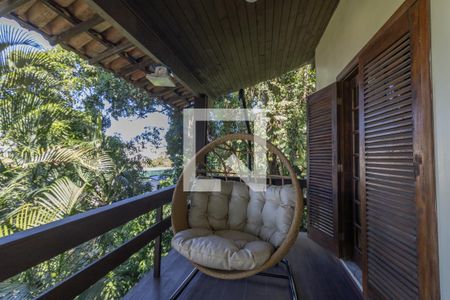 Varanda (2º andar) de casa à venda com 4 quartos, 8000m² em Vargem Pequena, Rio de Janeiro