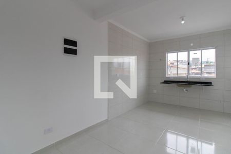 Sala / Cozinha de casa para alugar com 1 quarto, 40m² em Jardim Santa Cecilia, Guarulhos