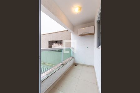 Varanda da Sala de apartamento à venda com 2 quartos, 90m² em Vila Pires, Santo André