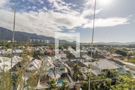 Varanda - vista de apartamento à venda com 3 quartos, 86m² em Barra da Tijuca, Rio de Janeiro