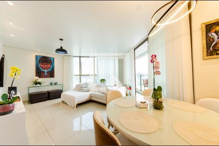 Sala de apartamento à venda com 3 quartos, 98m² em Buritis, Belo Horizonte