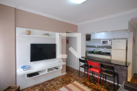 Sala de apartamento para alugar com 2 quartos, 52m² em Água Verde, Curitiba