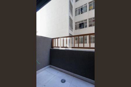 Studio - Varanda de kitnet/studio à venda com 1 quarto, 21m² em Jardim Paulista, São Paulo