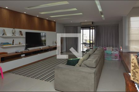 Sala de apartamento à venda com 2 quartos, 206m² em Recreio dos Bandeirantes, Rio de Janeiro
