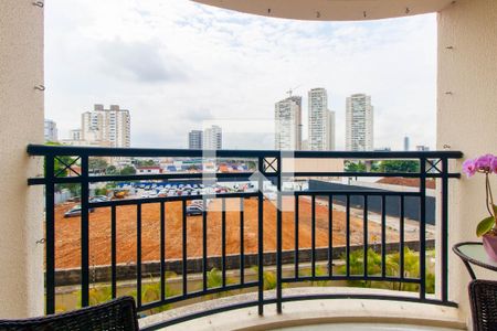 Varanda da Sala de apartamento para alugar com 2 quartos, 58m² em Vila Ema, São Paulo