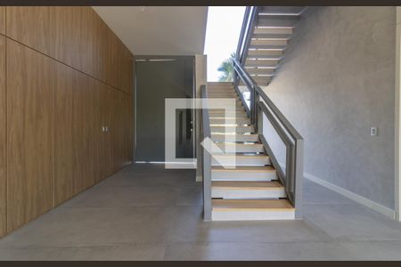 Sala - Escada de casa de condomínio à venda com 4 quartos, 1200m² em Barra da Tijuca, Rio de Janeiro
