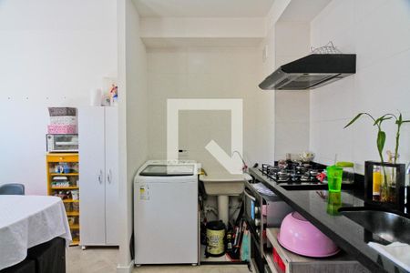 Área de Serviço de apartamento à venda com 1 quarto, 34m² em Vila Palmeiras, São Paulo