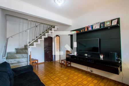 Sala de casa à venda com 3 quartos, 140m² em Jardim Ipanema, Santo André