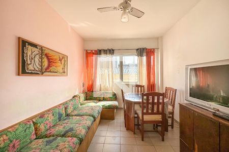 Sala de apartamento para alugar com 2 quartos, 70m² em Vila Julia, Guarujá