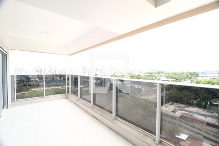 Varanda da Sala de apartamento para alugar com 3 quartos, 137m² em Tubalina, Uberlândia