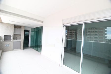 Varanda da Sala de apartamento para alugar com 3 quartos, 137m² em Tubalina, Uberlândia