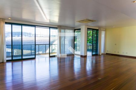 Sala de apartamento à venda com 4 quartos, 256m² em Urca, Rio de Janeiro