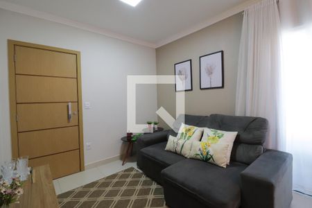 Sala de apartamento para alugar com 2 quartos, 65m² em Tibery, Uberlândia