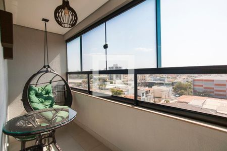 Varanda Sala de apartamento para alugar com 2 quartos, 65m² em Tibery, Uberlândia