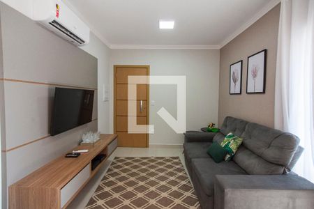 Sala de apartamento para alugar com 2 quartos, 65m² em Tibery, Uberlândia