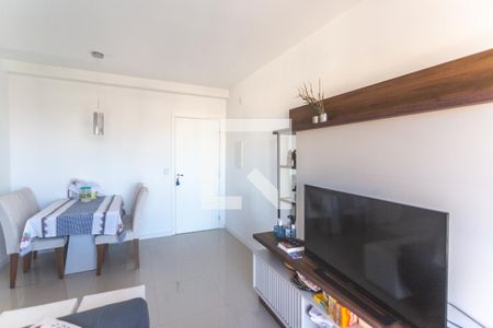 Sala de estar de apartamento para alugar com 2 quartos, 53m² em Taboão, São Bernardo do Campo