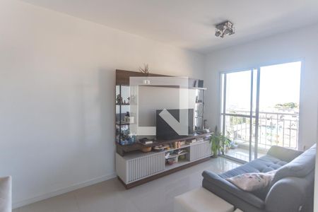 Sala de estar de apartamento para alugar com 2 quartos, 53m² em Taboão, São Bernardo do Campo