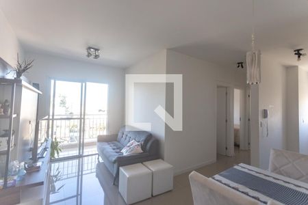 Sala de estar de apartamento para alugar com 2 quartos, 53m² em Taboão, São Bernardo do Campo