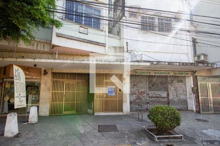 Fachada - Plaquinha de apartamento à venda com 3 quartos, 106m² em Praca da Bandeira, Rio de Janeiro