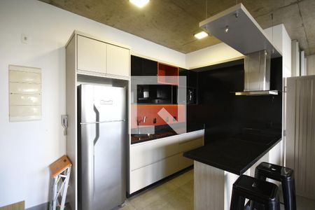 Cozinha de kitnet/studio à venda com 1 quarto, 44m² em Vila Mariana, São Paulo