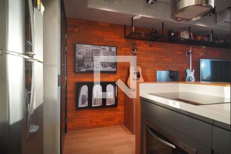 Cozinha - Armários de apartamento à venda com 1 quarto, 36m² em Boa Vista, Porto Alegre