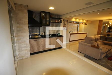 Varanda gourmet de apartamento à venda com 1 quarto, 89m² em Vila Prudente, São Paulo