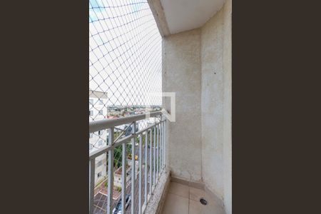 Varanda da sala  de apartamento para alugar com 3 quartos, 57m² em Igara, Canoas