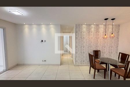 Sala - Sala de jantar de apartamento para alugar com 3 quartos, 88m² em Campestre, Santo André