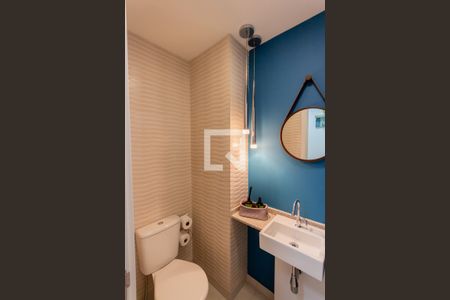 Lavabo de apartamento à venda com 3 quartos, 88m² em Campestre, Santo André